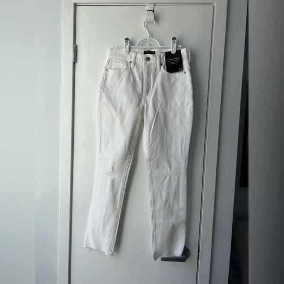 Banana Republic White Denim Pants - Picture 1 of 4